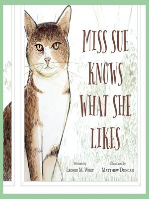 cover image of Miss Sue Knows What She Likes